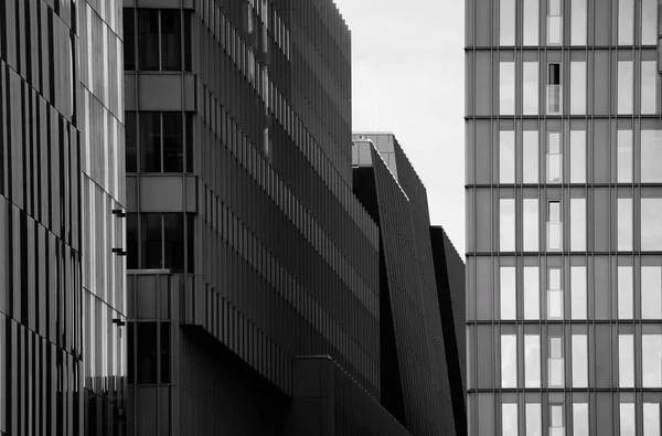 Low Angle View Modern Buildings Sky — Stockfoto