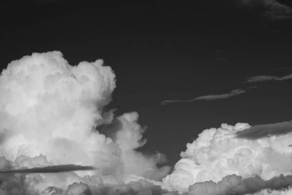 Clouds Sky Black White — Stock Photo, Image