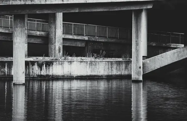 Puente Sobre Río Blanco Negro —  Fotos de Stock