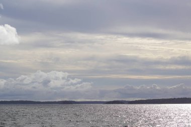 Scenic view of sea against sky during day 