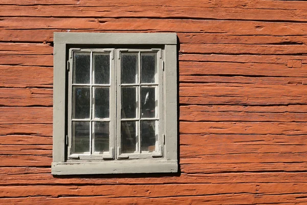 Pełny Kadr Ujęcia Ściany Oknem — Zdjęcie stockowe