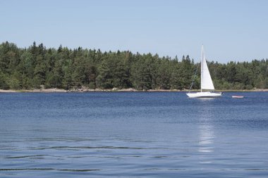 Açık Gökyüzüne Karşı Deniz Manzarası