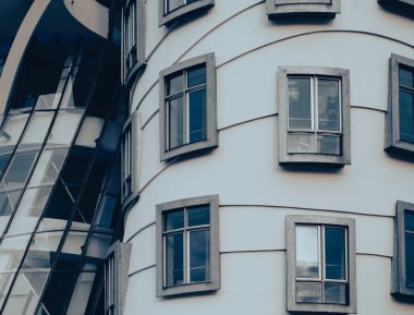 Modern bir binada görünümünü 