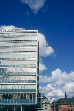 Low angle view of a building against sky
