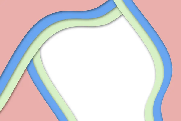 Abstrakter Geometrischer Hintergrund Aus Komplementärfarben Mit Platz Für Ihren Text — Stockfoto