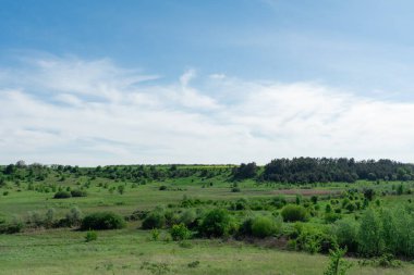 Ukrayna 'daki arazi ve yamaçlar