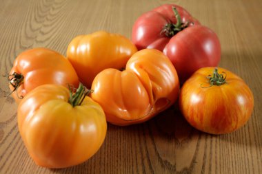 Mutfakta Taze Domatesler