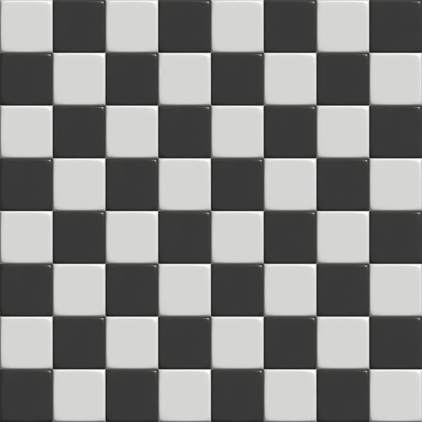Rendering Checker Fliesen — Stockfoto