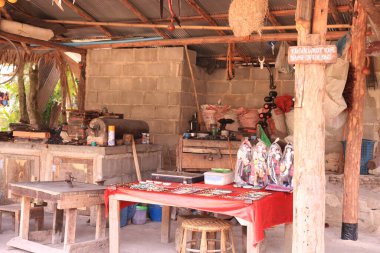 CHIANG MAI, THAILAND - 22 Ekim 2015 Hmong Doi Pui Köyü 