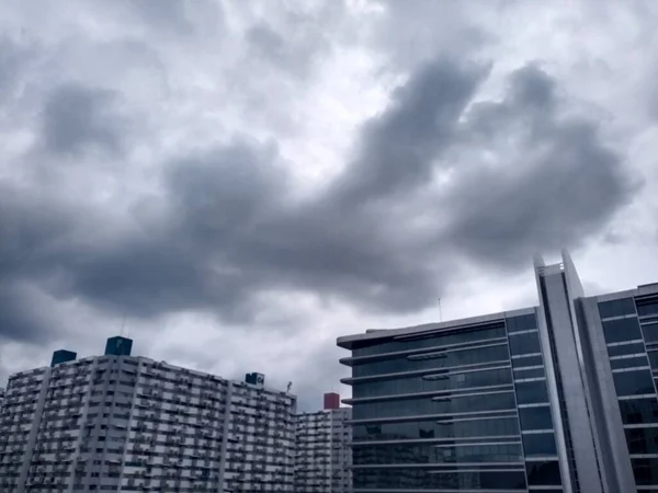 방콕의 폭풍과 단지의 — 스톡 사진