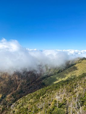Dağların güzel manzarası