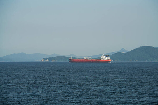 вид лодки, парома или корабля в океане. Takamatsu, 27 лет, kagawa