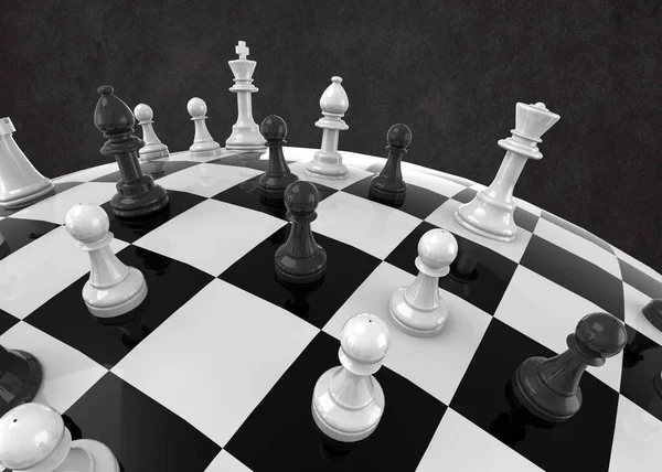 The world of chess - 3D