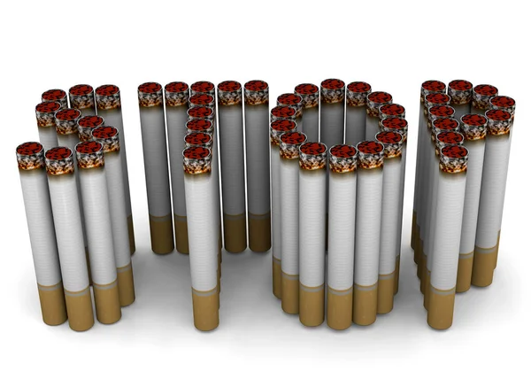 Dohányzás Abbahagyása Koncepció — Stock Fotó