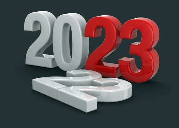 Feliz Año Nuevo 2023 — Foto de Stock