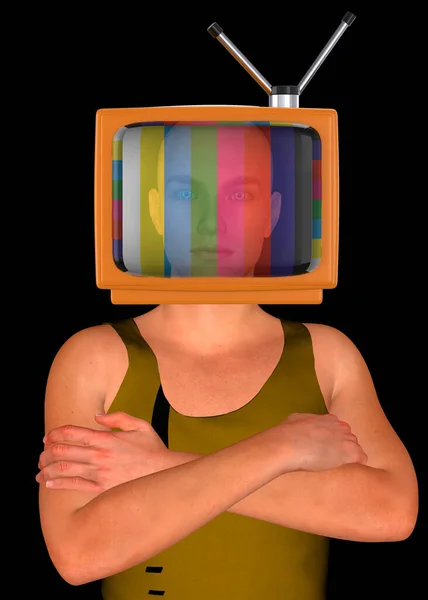 Mass Media Influence Our Thoughts Concept — Stock Photo, Image