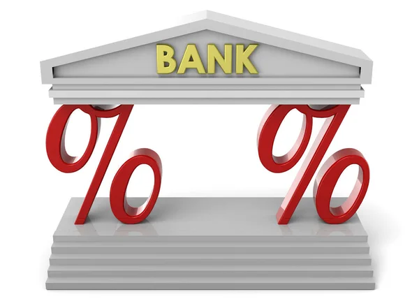 Bank Rate Interest Concept — Stock Photo, Image