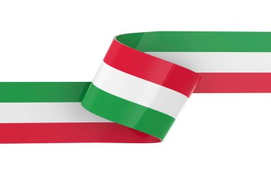 Italy Ribbon - 3D render