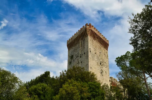 Medieval Castle Castiglione Del Lago — Stock Photo, Image