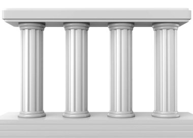 Tapınağın Sütunları - 3D