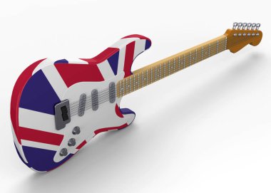 İngiliz Gitarı - 3D yorumlayıcı