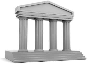 Roma Tapınağı - 3D canlandırma