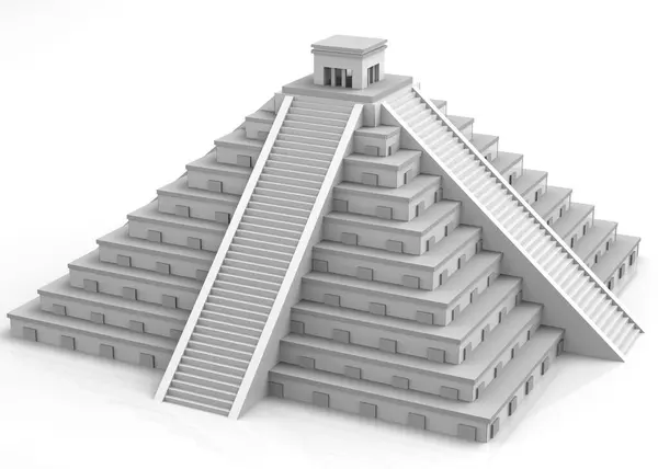 The Maya Pyramid - 3D