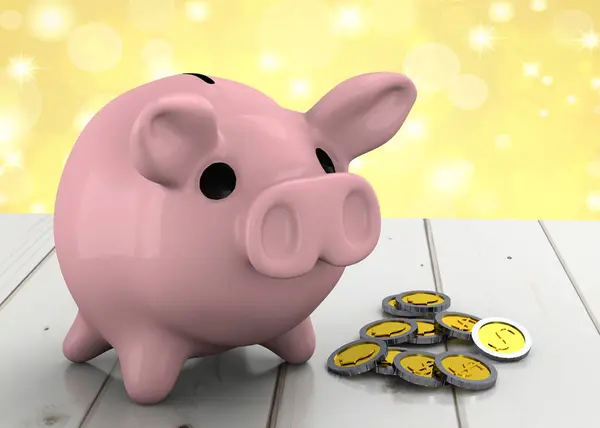 Pig Coin bank - 3D