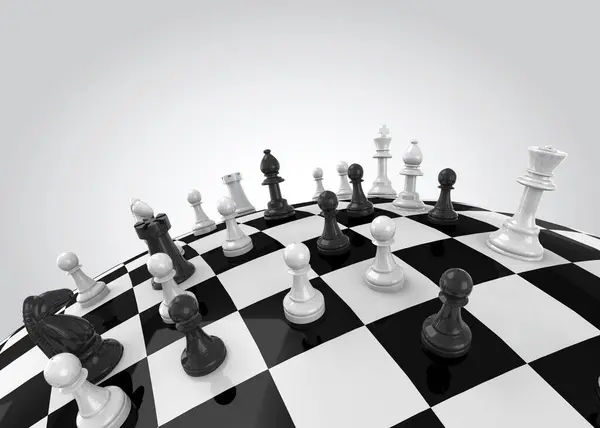 Мир Шахмат Стоковая Картинка