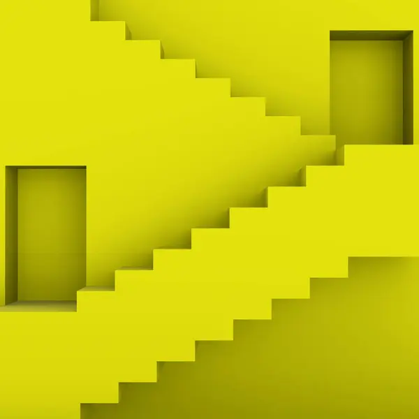 Escaleras Coloridas Concepto Fotos de stock libres de derechos