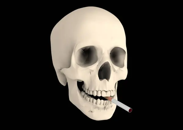 Курение Убивает Концепция Лицензионные Стоковые Изображения