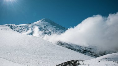 Dağların güzel manzarası