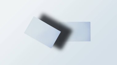 Boş Kağıt Gerçek Doku ile Ham Fotoğraf Gerçekçi Kırtasiyesi