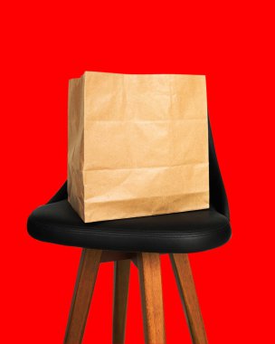 Kraft Kağıt Torba Taklit Paket Paketi