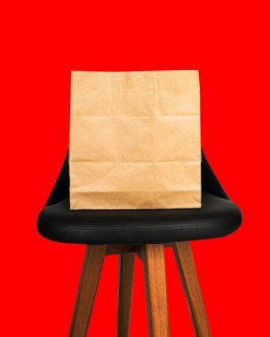 Kraft Kağıt Torba Taklit Paket Paketi
