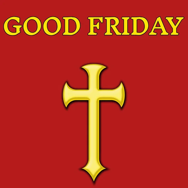 Good Friday, illustration of Jesus Christ Cross.
