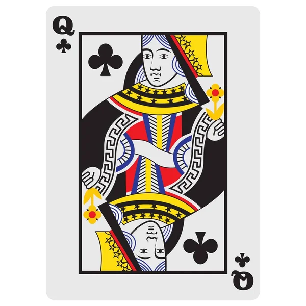 Playing cards illustration isolated on white background