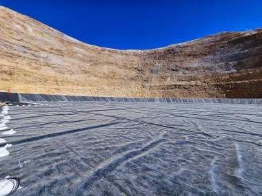 Sanayi ve madencilikte jeosentetiğin kurulum süreci