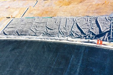 Sanayi ve madencilikte jeosentetiğin kurulum süreci