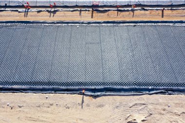 Sanayi ve madencilikte jeosentetiğin kurulum süreci