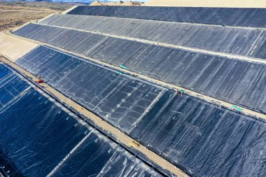 Sanayi ve madencilikte jeosentetiğin kurulum süreci