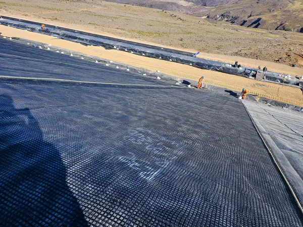 Sanayi ve madencilikte jeosentetiğin kurulum süreci