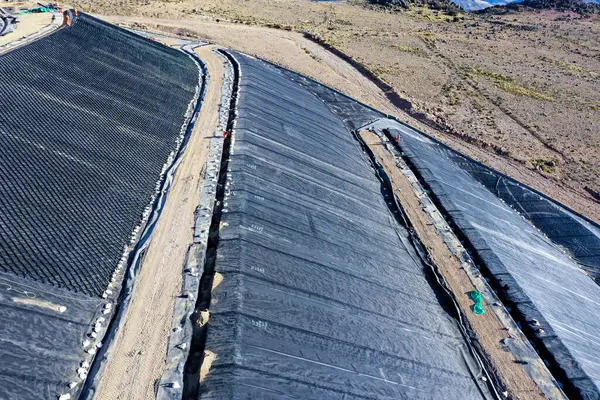 Sanayi ve madencilikte jeosentetiğin kurulum süreci