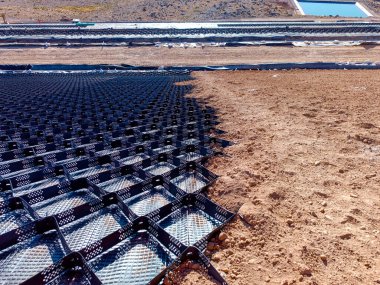 Sanayi ve madencilikte jeosentetiğin kurulum süreci