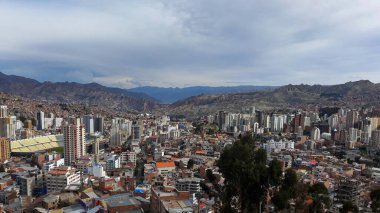 Latin Amerika 'da panoramik bakış açısı.