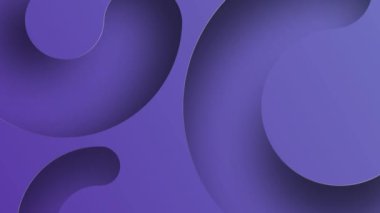 Abstract 3d circles render the background. Motion texture concept for business presentation. Seamless loop. This minimalist abstract background is a seamless loop.