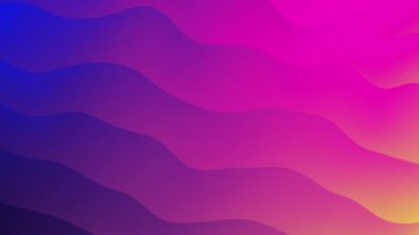 Creative design of 3d background with Neon Colors and Liquid gradients. Neon colors and vibrant gradients animate a seamless loop. Abstract colorful wave backdrop seamless loop.