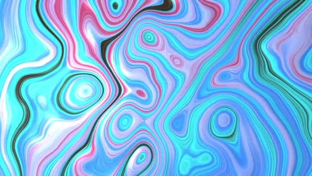 Abstract Background Water Waves Waves Water Ripples Marble Moving Colorful — Video