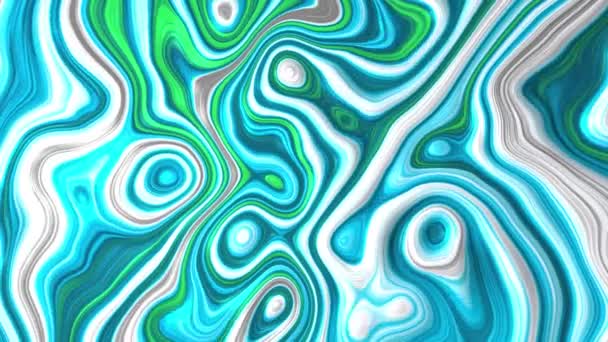 Abstract Background Water Waves Waves Water Ripples Marble Moving Colorful — Wideo stockowe