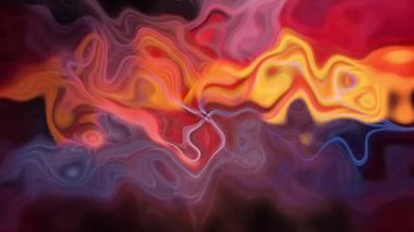 Çok renkli çizgi animasyonlu soyut büküm ışık lifiName